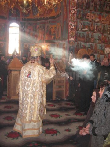 Hram la Mănăstirea Voroneț de ziua Sf. Daniil Sihastrul