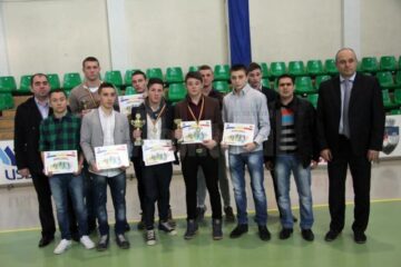O parte din sportivii premiați pentru performanțele din 2013