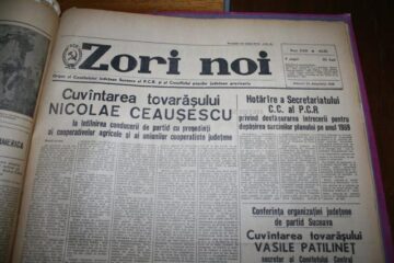 În loc de pastorală, sucevenii puteau citi de Crăciun despre realizările Partidului Comunist Român și ale tovarășului Nicolae Ceaușescu