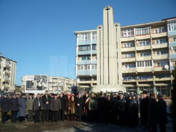 Comemorarea eroilor Revoluției, la Fălticeni