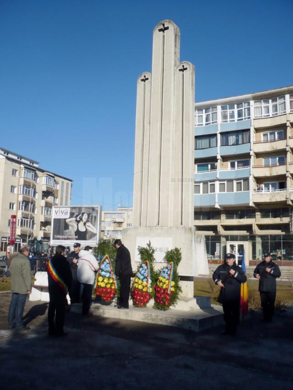 Comemorarea eroilor Revoluției, la Fălticeni