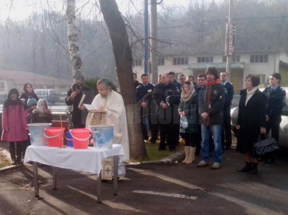 Sărbătoarea Bobotezei la Inspectoratul de Jandarmi Județean Suceava