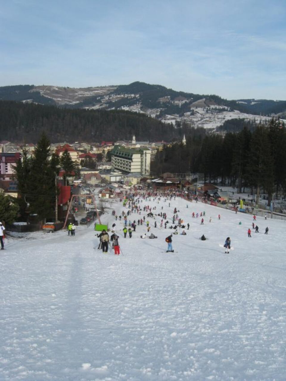 Vatra Dornei, una dintre cele mai căutate stațiuni turistice din România
