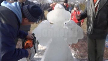 Tradiția crucilor de gheață de la Bosanci din ziua de Bobotează a fost respectată și în acest an