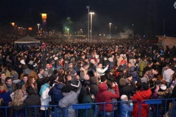 Peste 10.000 de suceveni au petrecut de Revelion în parcarea Iulius Mall