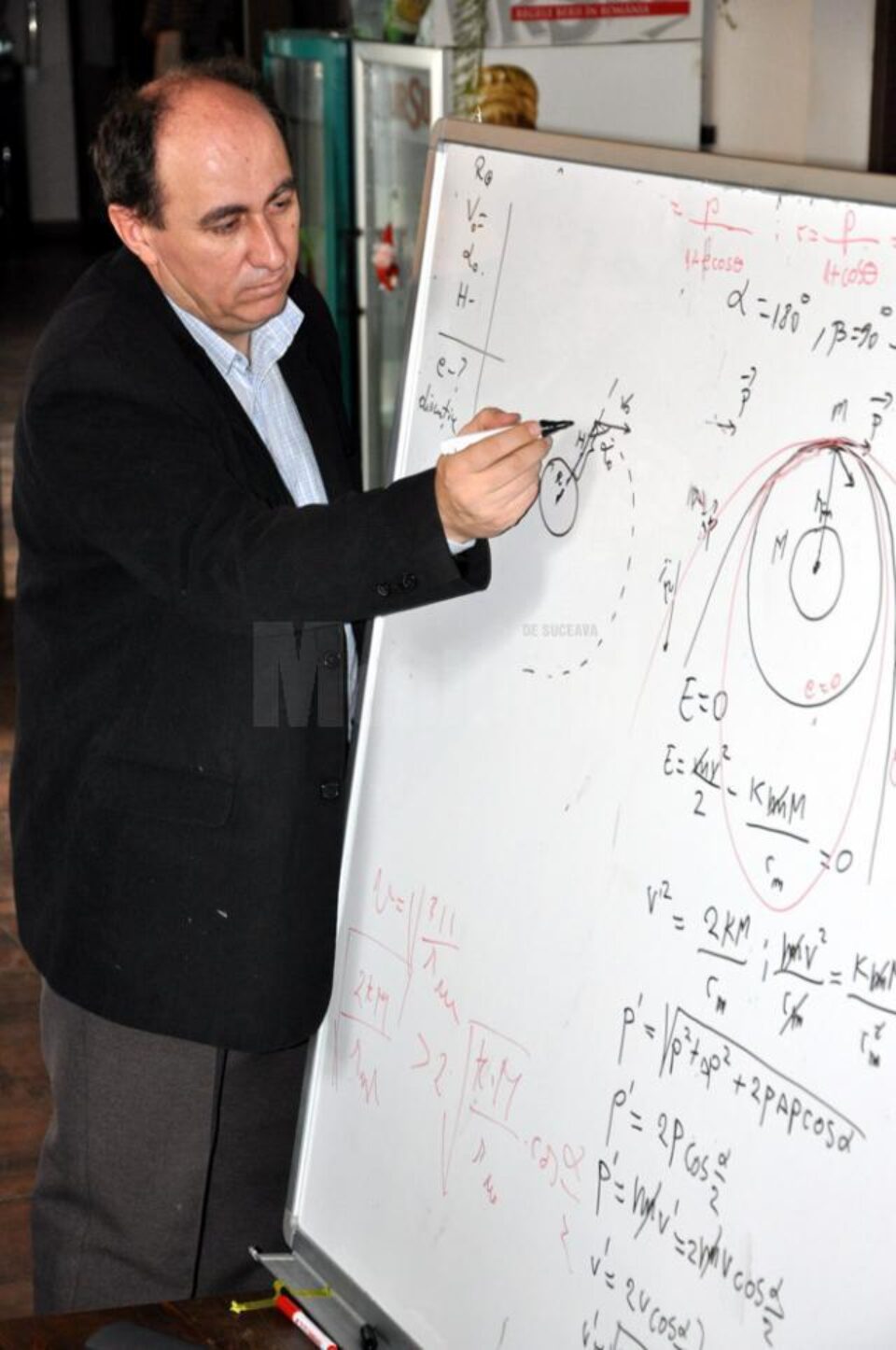 Prof. dr. Petru Crăciun, coordonatorul lotului olimpic al României de Astronomie și Astrofizică