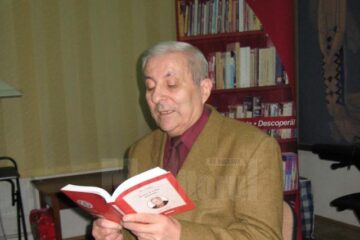 Poetul Ion Cozmei, coordonatorul Cenaclului literar Mihail Iordache
