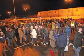 Prezență numeroasă la protestul de la “Zidul Morții”