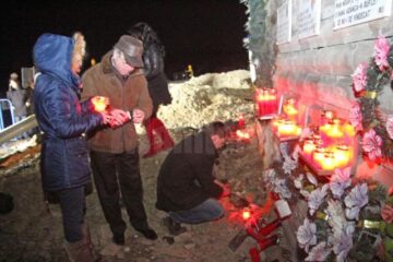 Prezență numeroasă la protestul de la “Zidul Morții”