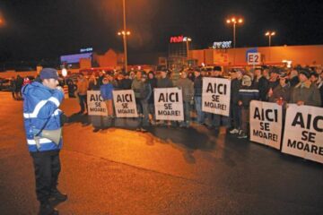 Prezență numeroasă la protestul de la “Zidul Morții”