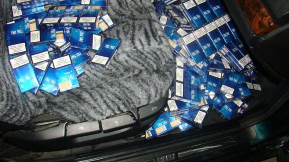 Țigările, în valoare de 732 de lei, au fost ridicate în vederea confiscării