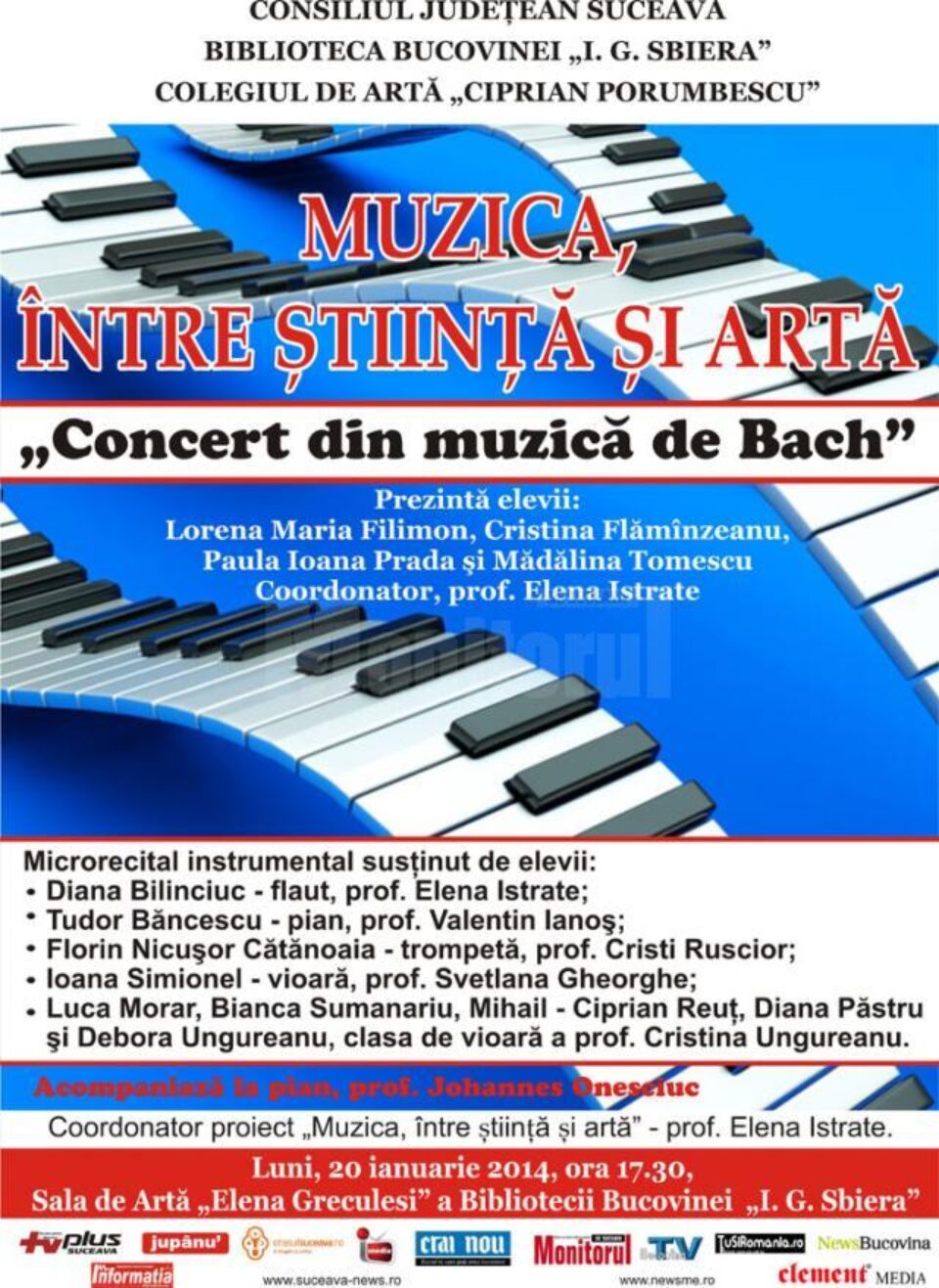 „Muzica, între știință și artă”
