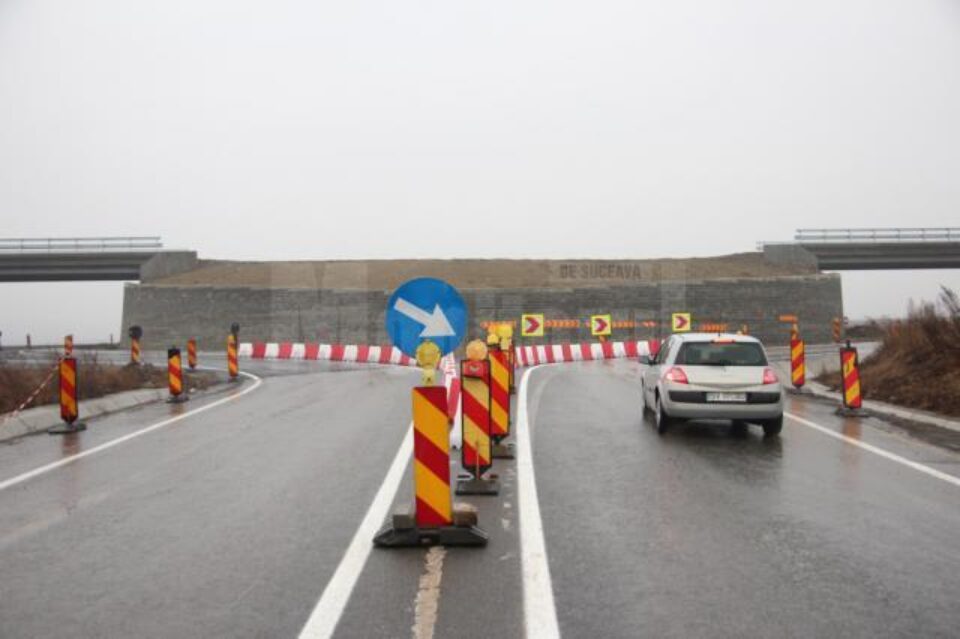 Noua amenajare rutieră de la “Zidul Morții”