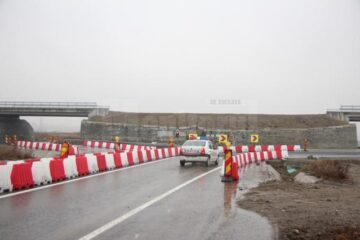 Noua amenajare rutieră de la “Zidul Morții”