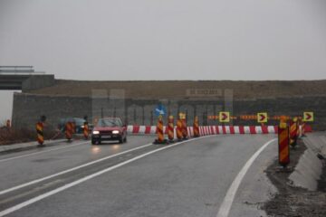 Circulația la „Zidul Morții”, reconfigurată cu sensuri separate de mers