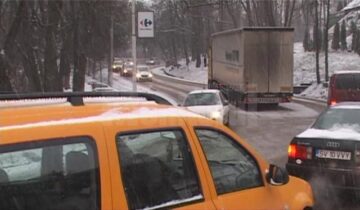 Scurte blocaje rutiere în dimineața zilei de ieri