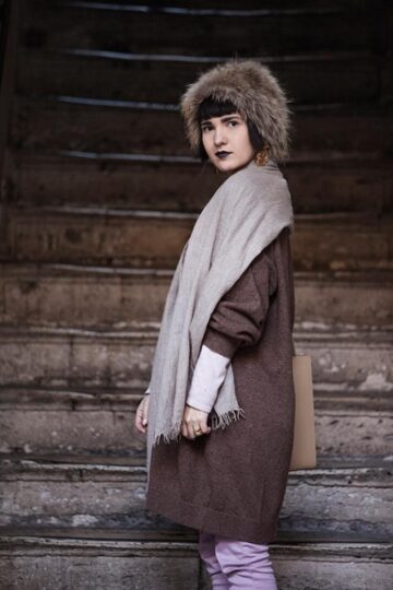 Raluca Mocrei: Când propun o anumită ținută cuiva, încerc să fac acest lucru fără a altera din personalitatea respectivului. Foto: Gioia CASALE
