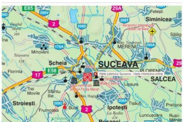 Harta interactivă de la Prefectura Suceava