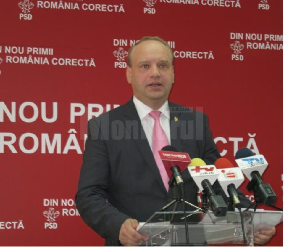 Președintele Organizației Municipale Suceava a PSD, senatorul Ovidiu Donțu