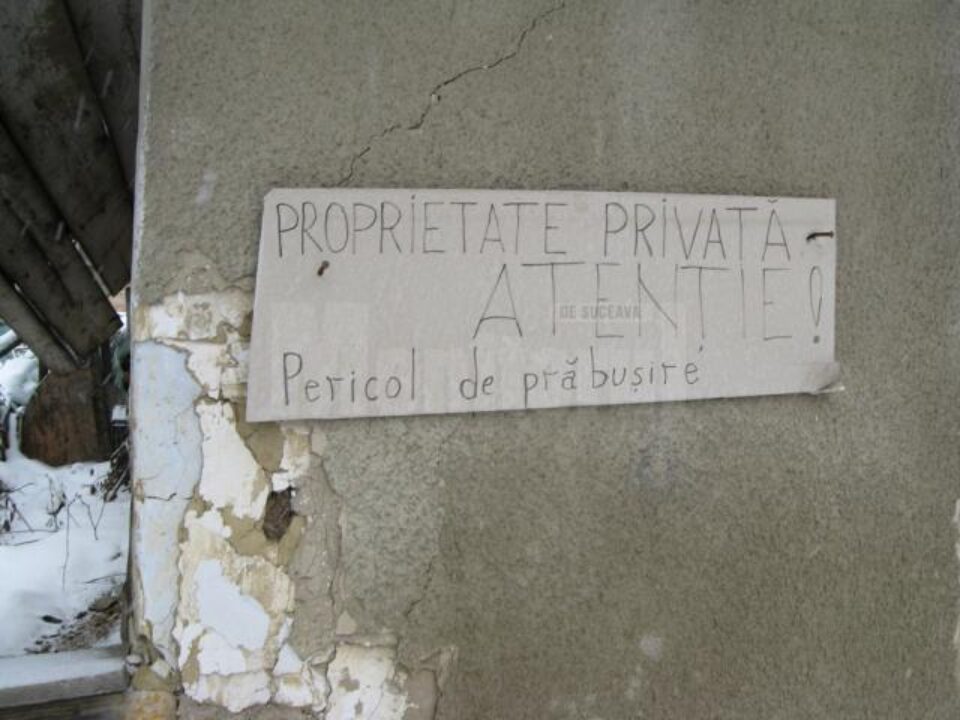 Casa de lemn Hopmeier, de pe strada Armenească nr. 13, se află acum într-o stare avansată de degradare