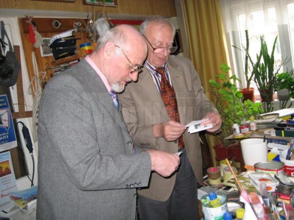 Pictorii Radu Bercea și Ioan Bodnar