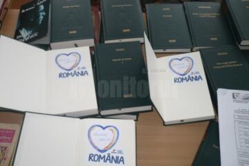 Donație de carte către Biblioteca Publică Raională „Mihai Eminescu” Rezina, din Republica Moldova