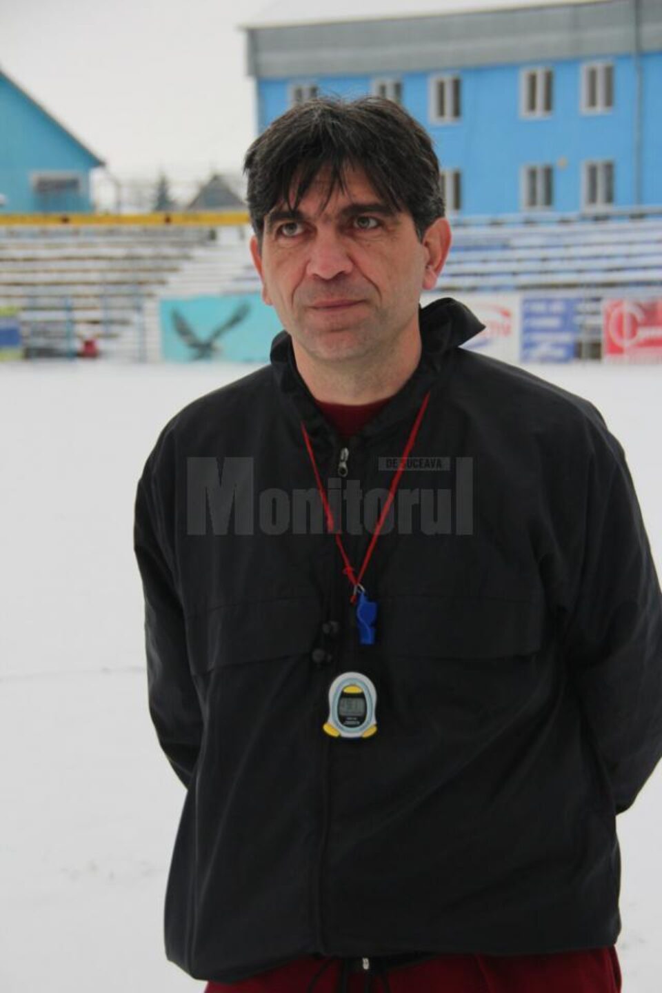 Bogdan Tudoreanu este cu ochii pe elevii săi în timpul ședințelor de pregătire