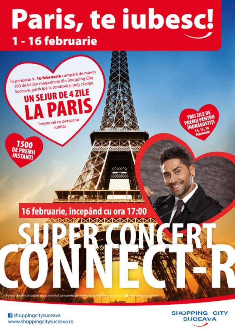 Connect-R va susține un superconcert la Shopping City, pe 16 februarie