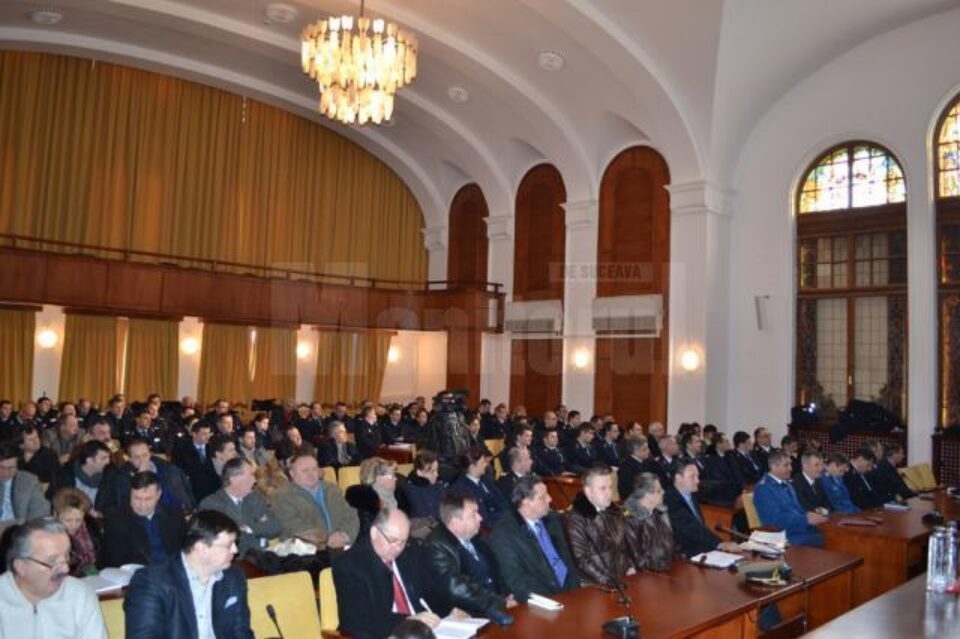 În sala Ștefan cel Mare a Palatului Administrativ a avut loc, vineri, bilanțul activităților desfășurate de către structurile de intervenție în situații de urgență
