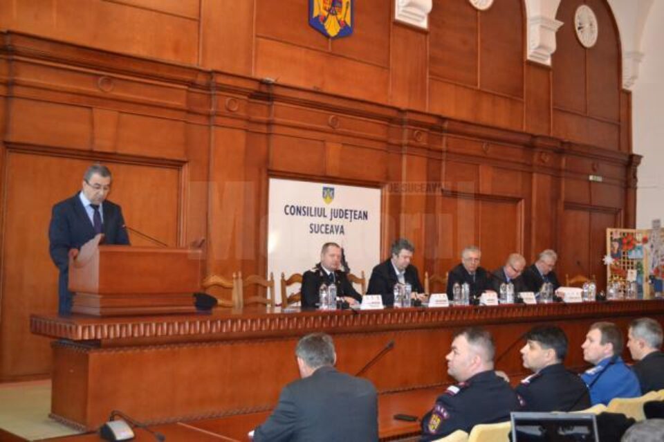 În sala Ștefan cel Mare a Palatului Administrativ a avut loc, vineri, bilanțul activităților desfășurate de către structurile de intervenție în situații de urgență
