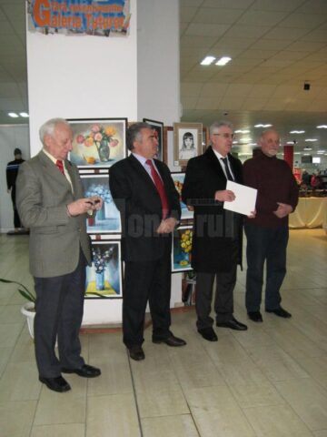 Radu Bercea și Ioan Bodnar, doi seniori ai picturii bucovinene la „Galeria Tuturor”