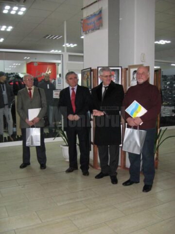 Radu Bercea și Ioan Bodnar, doi seniori ai picturii bucovinene la „Galeria Tuturor”