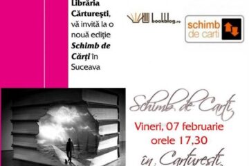 „Schimb de cărți”, la Librăria Cărturești