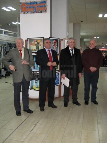 Radu Bercea și Ioan Bodnar, doi seniori ai picturii bucovinene la „Galeria Tuturor”