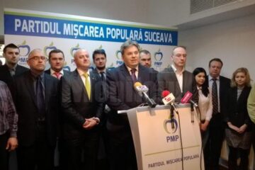 Prima conferință de presă organizată de la înregistrarea oficială a PMP