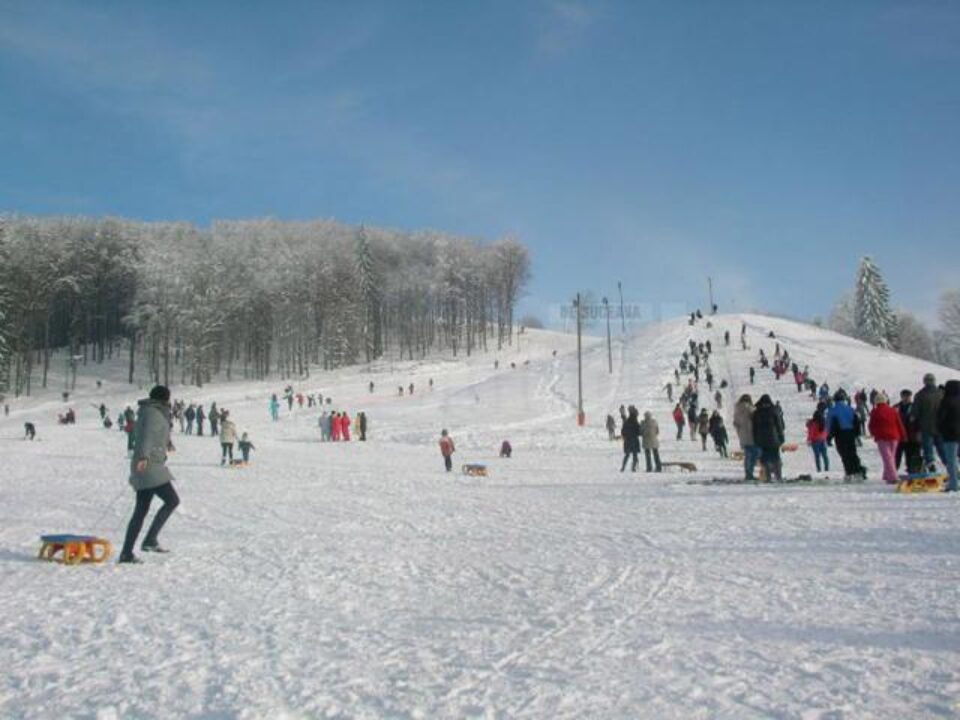 Pârtia Mălini. Foto: Cronica de Fălticeni