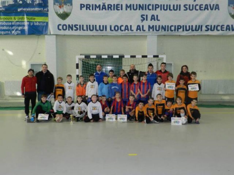 Cele trei echipe care au urcat pe podium la Cupa LPS Juniori
