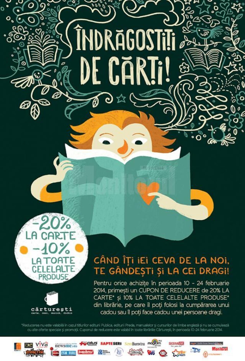 „Îndrăgostiți de cărți”