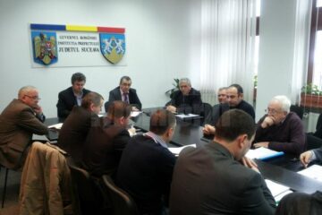 La Instituția Prefectului Suceava, s-a întrunit joi Comisia de Dialog Social