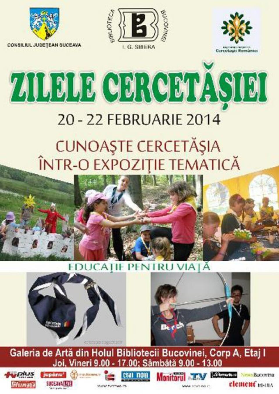 Zilele Cercetășiei, la Biblioteca Bucovinei