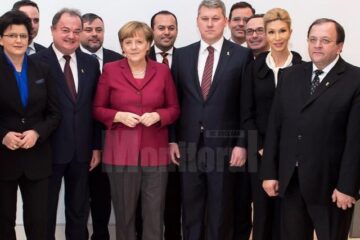 Flutur și Balan au făcut parte din delegația liderilor naționali ai PDL care s-a întâlnit cu Angela Merkel