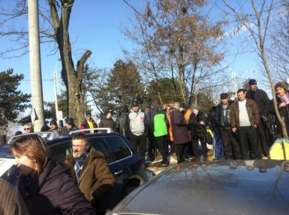 Peste 200 de oameni din județele Botoșani și Suceava au protestat ieri la Siret