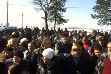 Peste 200 de oameni din județele Botoșani și Suceava au protestat ieri la Siret