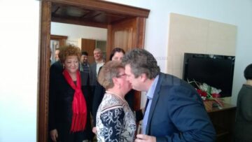 Angajații Consiliului Județean și majoritatea primarilor suceveni l-au felicitat pe Cătălin Nechifor
