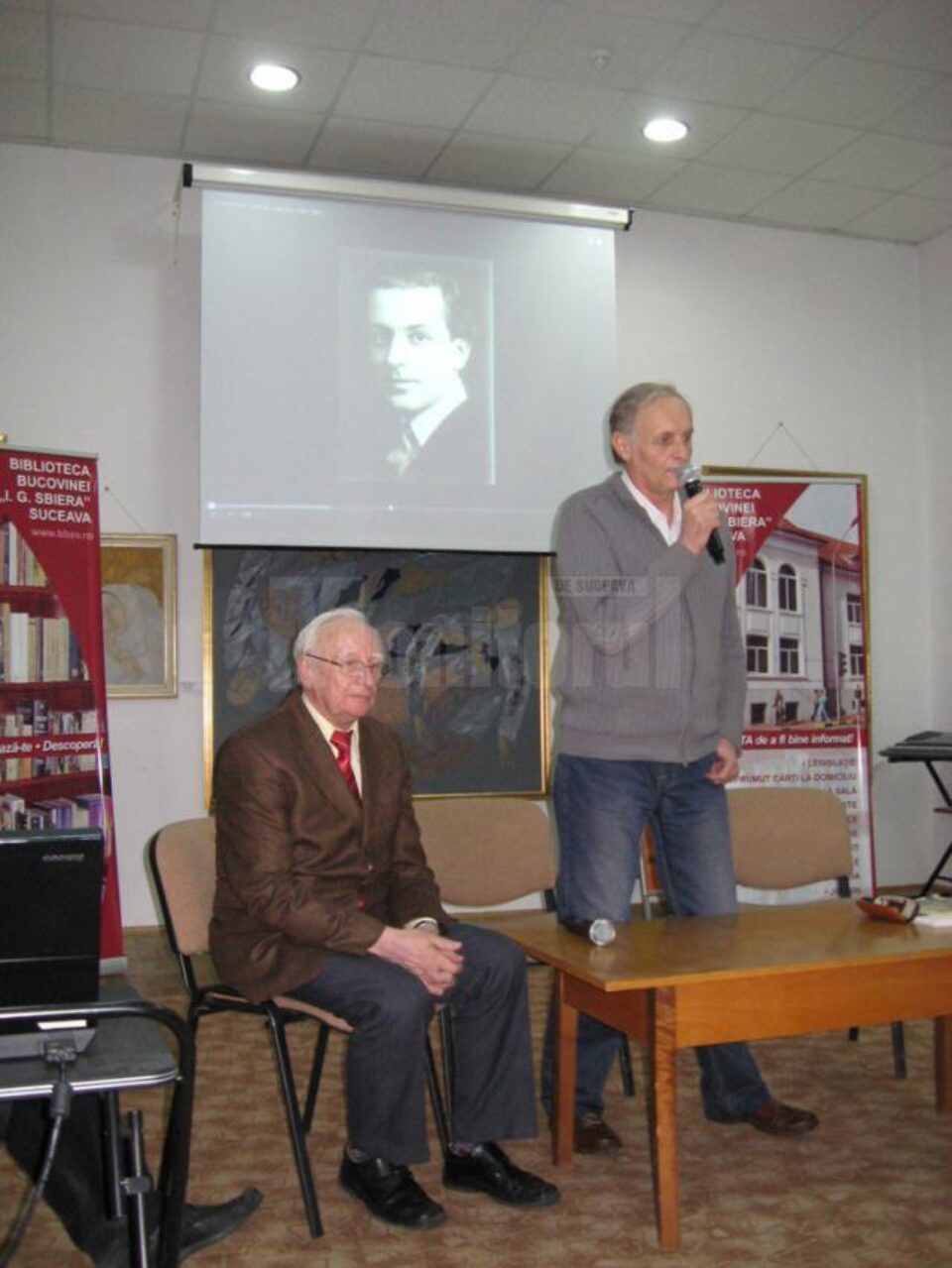 Evocare George Löwendal, la Biblioteca Bucovinei I.G. Sbiera