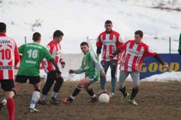 Amicalul dintre Sporting și Șomuz Fălticeni s-a încheiat cu multe goluri