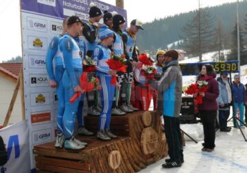 Festivitatea de premiere a Cupei Mondiale de sanie pe pistă naturală a avut loc ieri la Vatra Dornei
