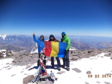 Trei suceveni pe Aconcagua, cel mai înalt vârf de pe continentele americane