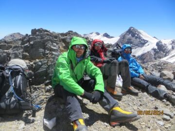 Trei suceveni pe Aconcagua, cel mai înalt vârf de pe continentele americane