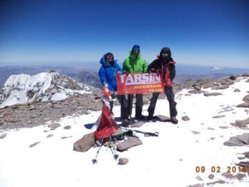 Trei suceveni pe Aconcagua, cel mai înalt vârf de pe continentele americane